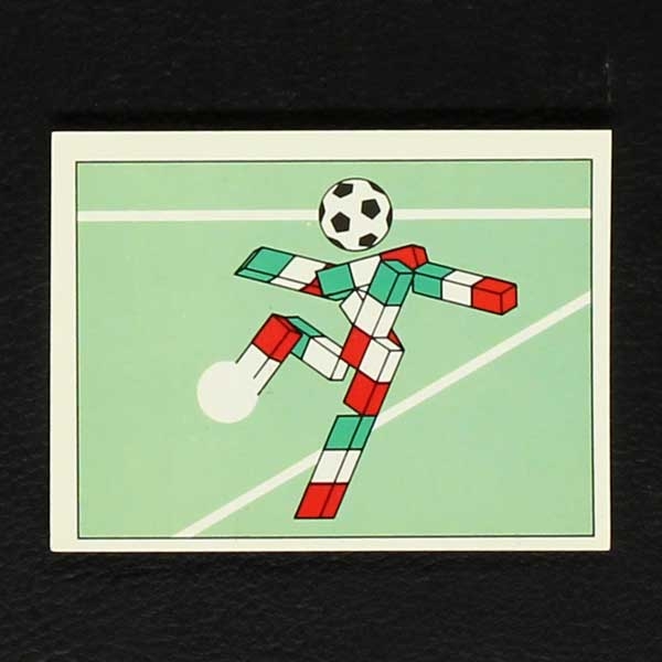 Italia 90 Nr. 026 Panini Sticker Maskottchen