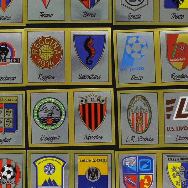 Calciatori 1987 Panini 60 different stickers badges