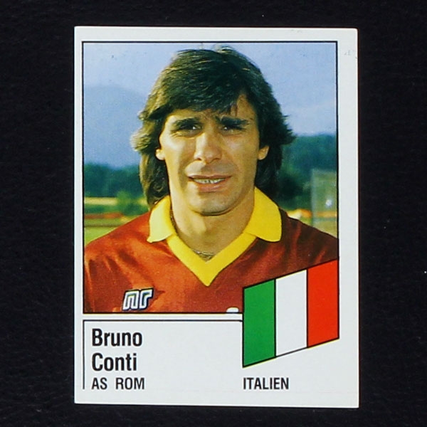 Bruno Conti Panini Sticker No. 392 - Fußball 87