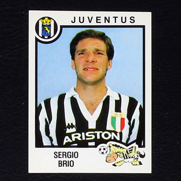 Sergio Brio Panini Sticker No. 158 - Calciatori 1982