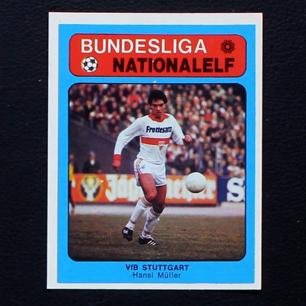 Hansi Müller Americana Card No. 145 - Bundesliga Nationalelf 1978
