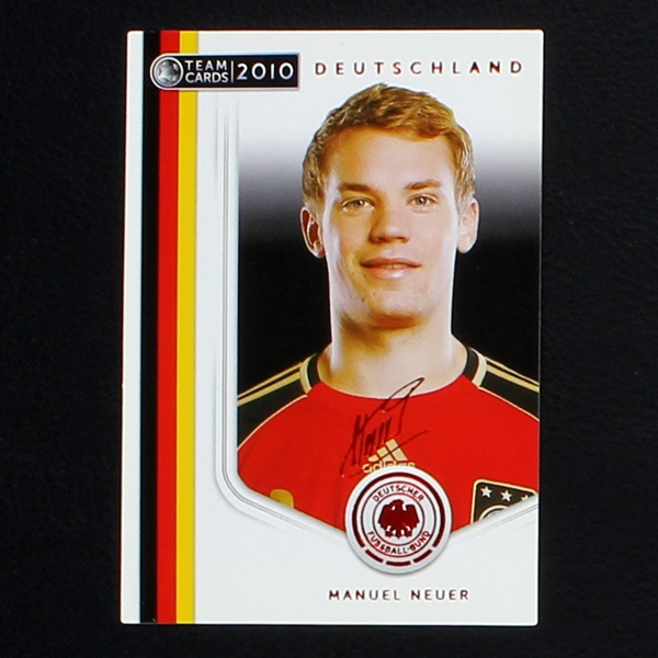 Manuel Neuer Panini Trading Card No. 4 - Team Cards 2010