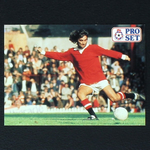 George Best Pro Set Trading Card No. 230 - Football 1991