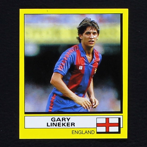 Gery Lineker Panini Sticker No. 386 - Football 88