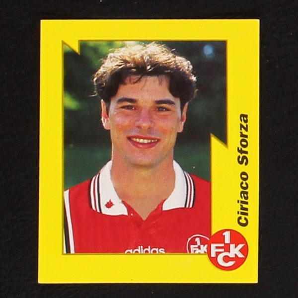 Ciriaco Sforza Panini Sticker No. 105 - Fußball 97