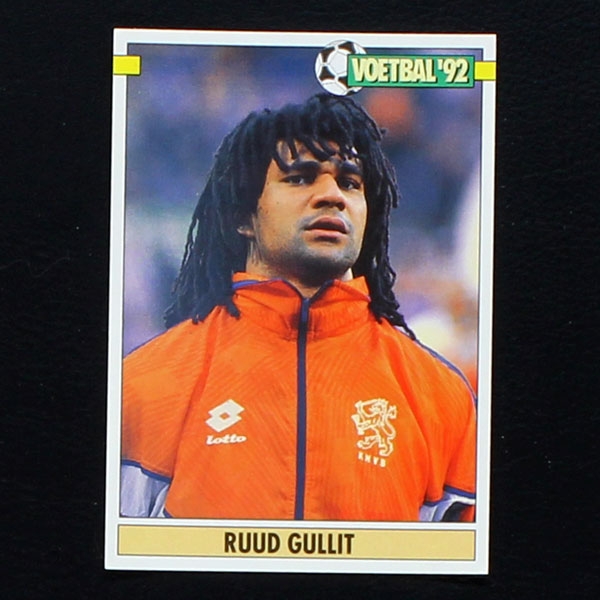 Ruud Gullit Panini Sticker No. 245 - Voetbal 92