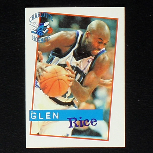 Glen Rice Panini Sticker No. 45 - NBA Basketball 98