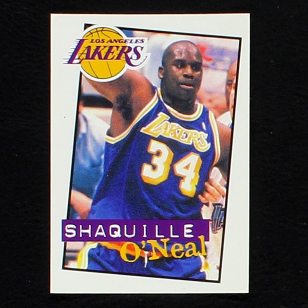 Shaquille O'Neal Panini Sticker No. 151 - NBA Basketball 98
