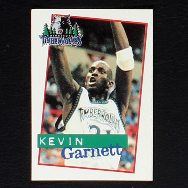 Kevin Garnett Panini Sticker No. 92 - NBA Basketball 98