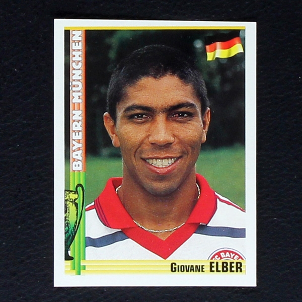 Giovane Elber Panini Sticker No. 24 - Euro Football 1998-99