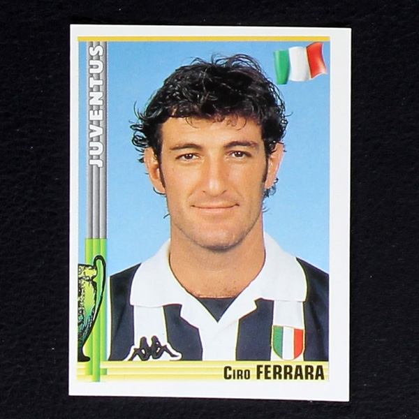 Ciro Ferrara Panini Sticker No. 50 - Euro Football 1998-99