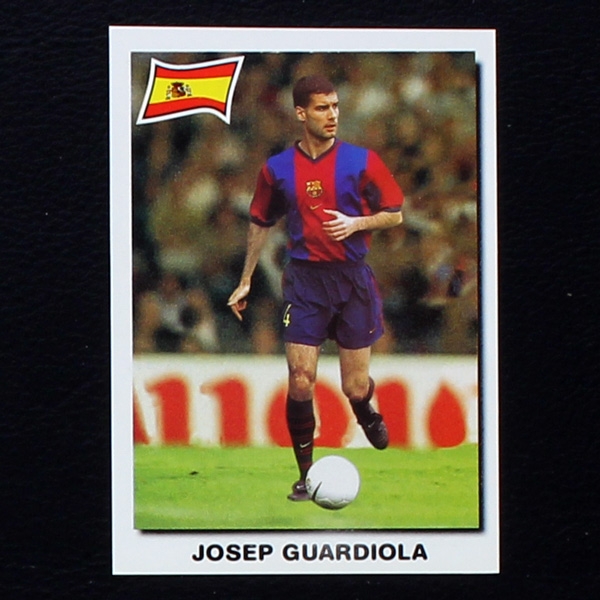 Josep Guardiola Panini Sticker No. 90 - Super Futebol 99