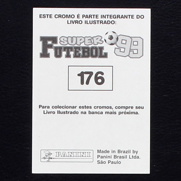 Davor Suker Panini Sticker No. 176 - Super Futebol 99