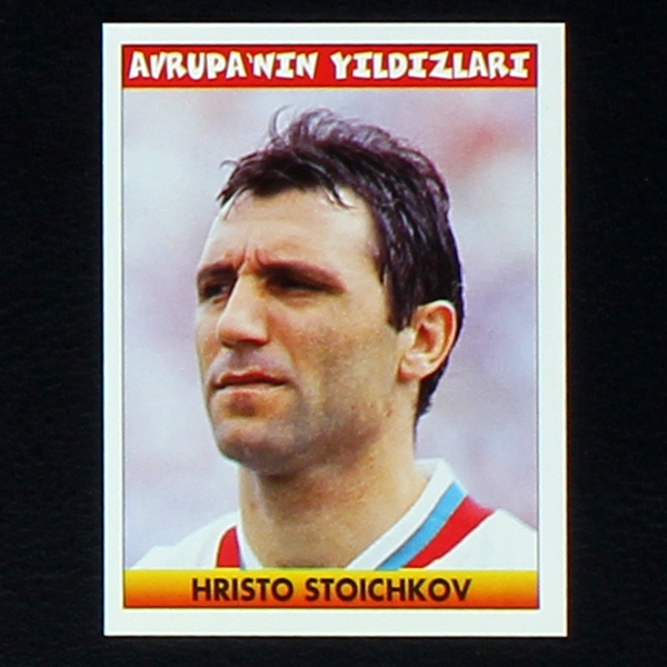 Hristo Stoichkov Panini Sticker No. 256 - Türkiye 1. Futbol Ligi 1996