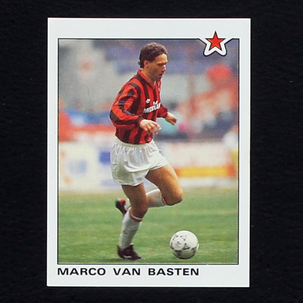 Marco van Basten Panini Sticker No. 377 - Calciatori 1991