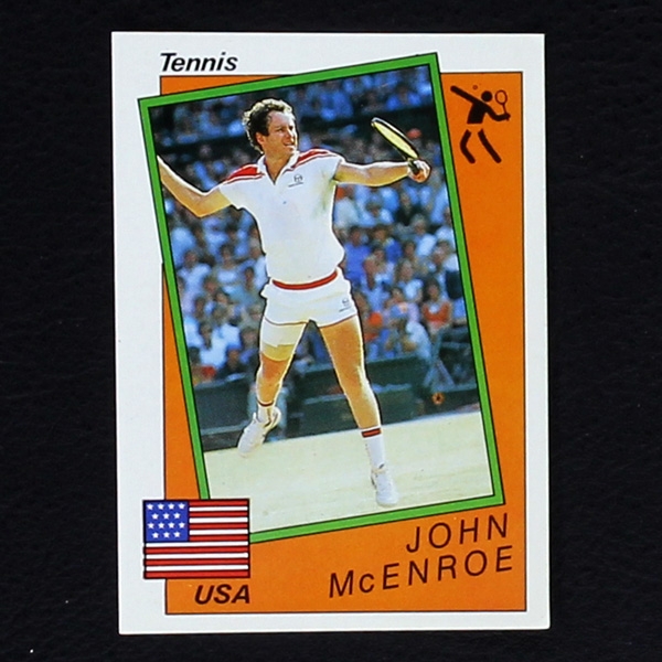 John McEnroe Panini Sticker No. 180 - Supersport 1987