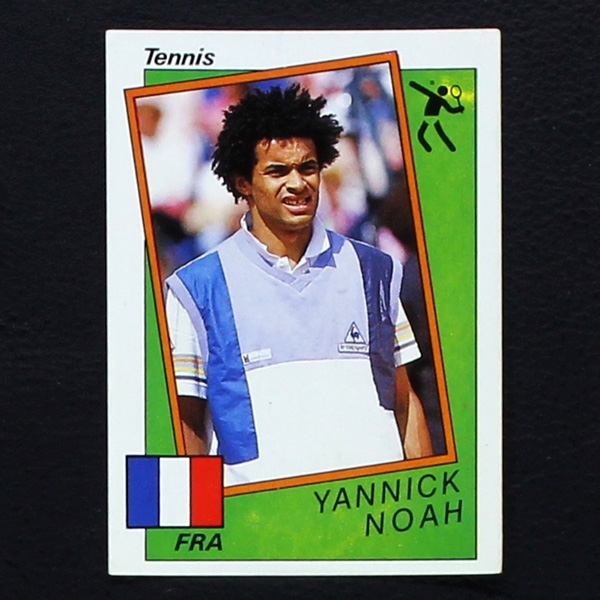 Yannick Noah Panini Sticker No. 186 - Supersport 1987