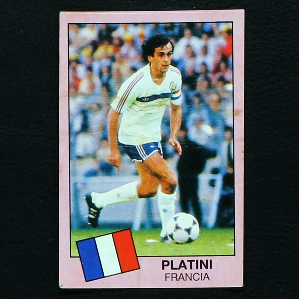 Platini Panini Sticker No. 344 - Calciatori 1985