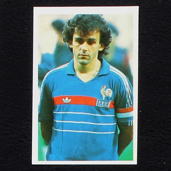 Michel Platini Flash Sticker No. 205 - Mexico 86