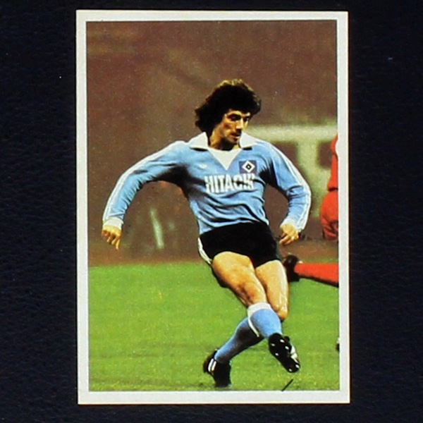 Kevin Keegan Bergmann Sticker No. 9 - Bundesliga 79