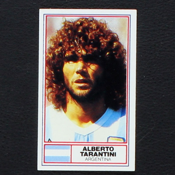 Alberto Tarantini Rothmans Card - Football International Stars 1984