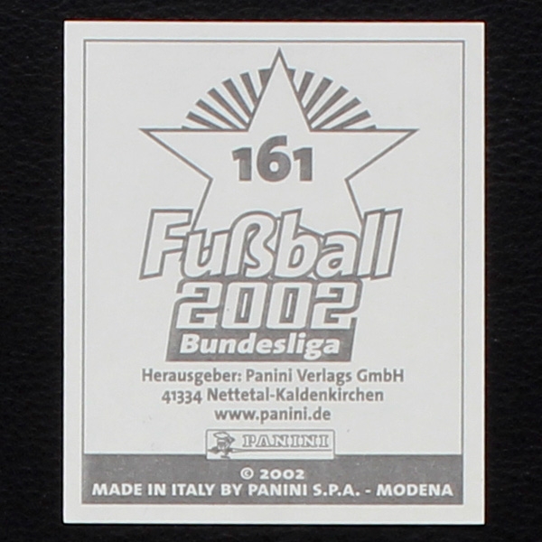 Ebbe Sand Panini Sticker No. 161  - Fußball 2002