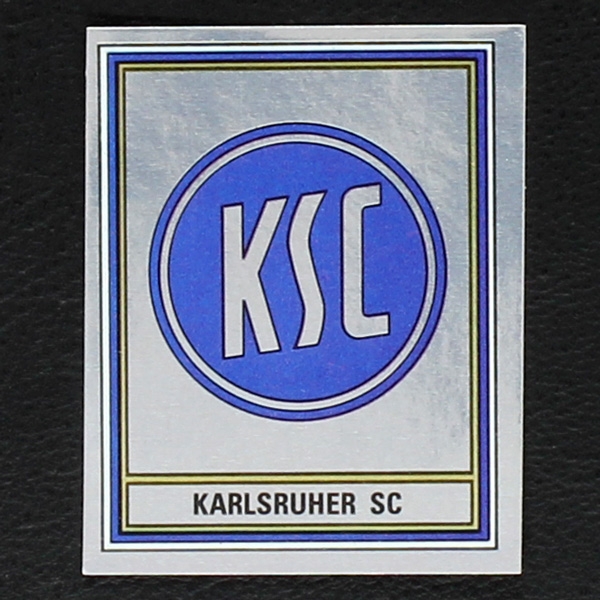 Karlsruhe SC Panini Sticker No. 213  - Fußball 82