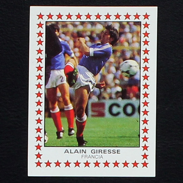 Alain Giresse Panini Sticker No. 400 - Futbol 83