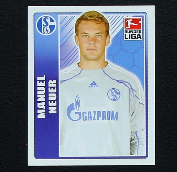 Manuel Neuer Topps Sticker No. 357 - Fußball 2009