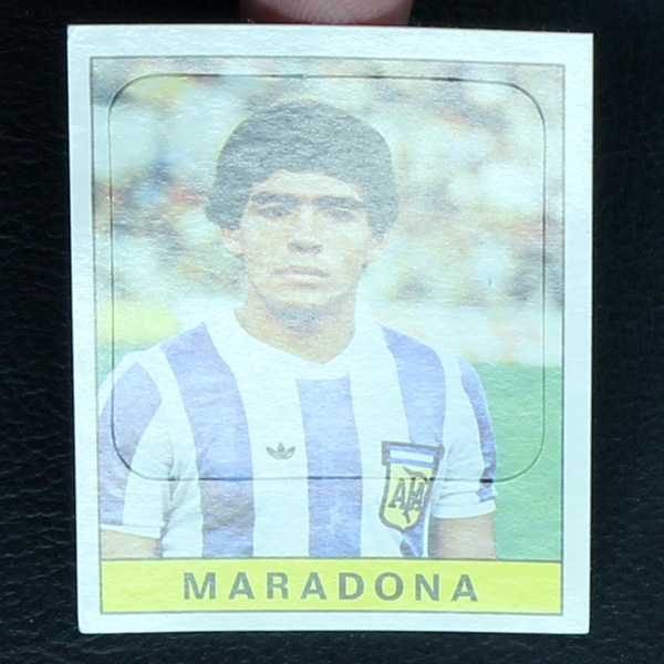 Diego Maradona Panini Sticker No. 312 - Calciatori 1979