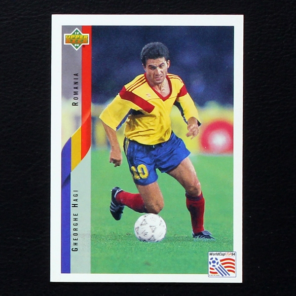 Gheorghe Hagi Upper Deck Trading Card No. 201 - USA 94