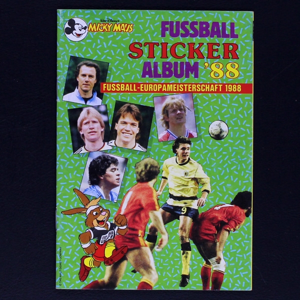 Euro 88 Micky Maus Sticker Album