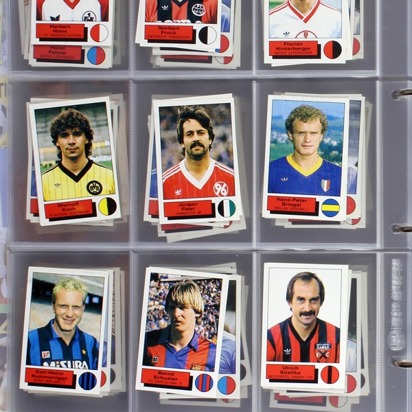 Fußball 86 Panini Sticker Album komplett ungeklebt