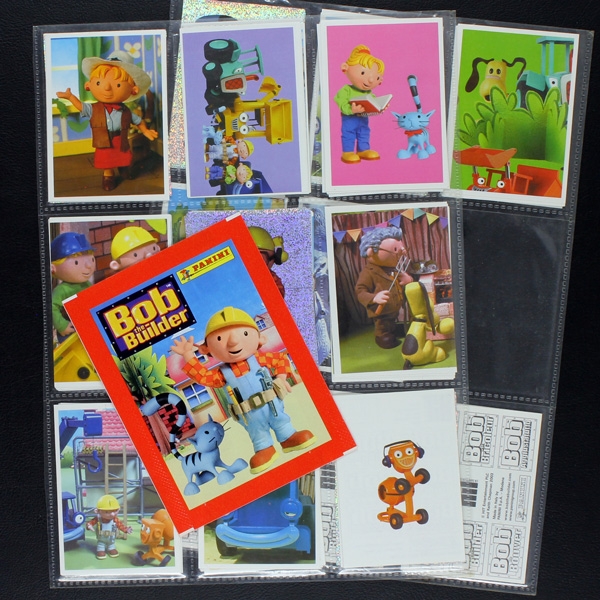 Bob der Baumeister 2 Panini Sticker Album komplett