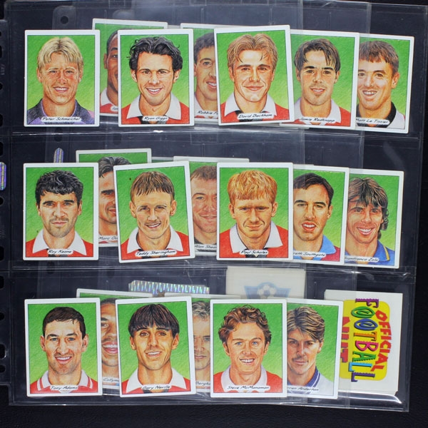 Superplayers 98 Panini sticker album complete