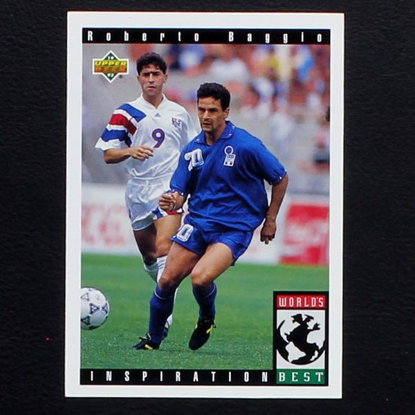 Robberto Baggio Upper Deck Trading Card No. 109 - USA 94