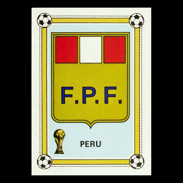 Peru Panini Sticker Argentina 78